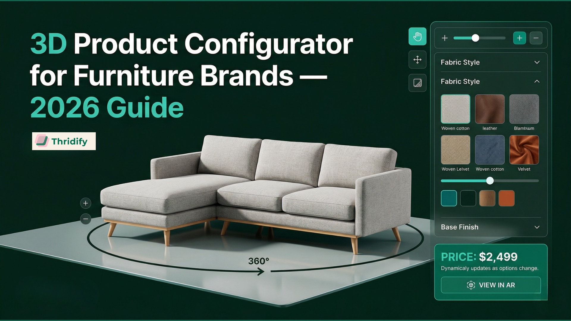 3D Product Configurator for Furniture Brands: The Complete Guide to Closing Sales Faster and Cutting Returns (2026)